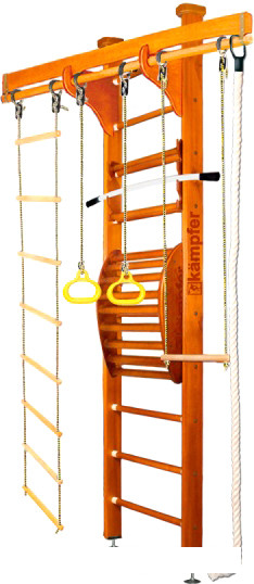 Детский спортивный комплекс Kampfer Wooden Ladder Maxi Ceiling (стандарт, классический) - фото 1 - id-p180024828