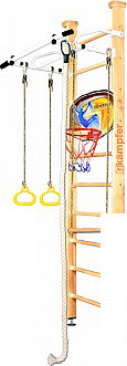 Детский спортивный комплекс Kampfer Helena Ceiling Basketball Shield (стандарт, натуральный/белый) - фото 1 - id-p180024881