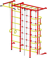Детский спортивный комплекс Пионер С5С (красный/желтый)