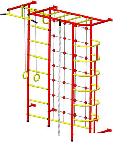 Детский спортивный комплекс Пионер С5С (красный/желтый)