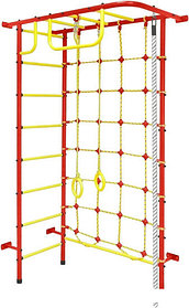 Детский спортивный комплекс Пионер 8 (красный/желтый)