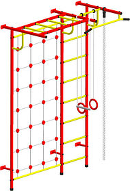 Детский спортивный комплекс Пионер С4СМ (красный/желтый)