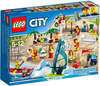 Конструктор LEGO City 60153 Отдых на пляже - жители