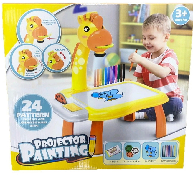 Детский проектор для рисования со столиком PROJECTOR PAINTING - фото 3 - id-p169491655