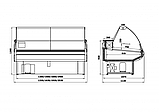 Витрина холодильная ВИЛИЯ 120 ВСн (-6...+6°С), фото 2