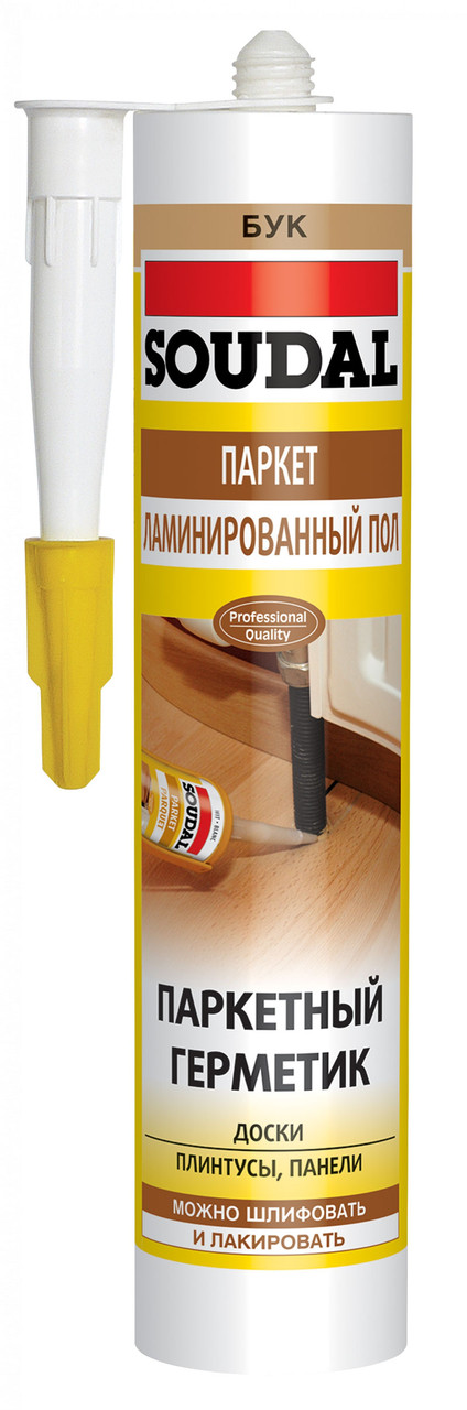 Герметик паркетный SOUDAL бук