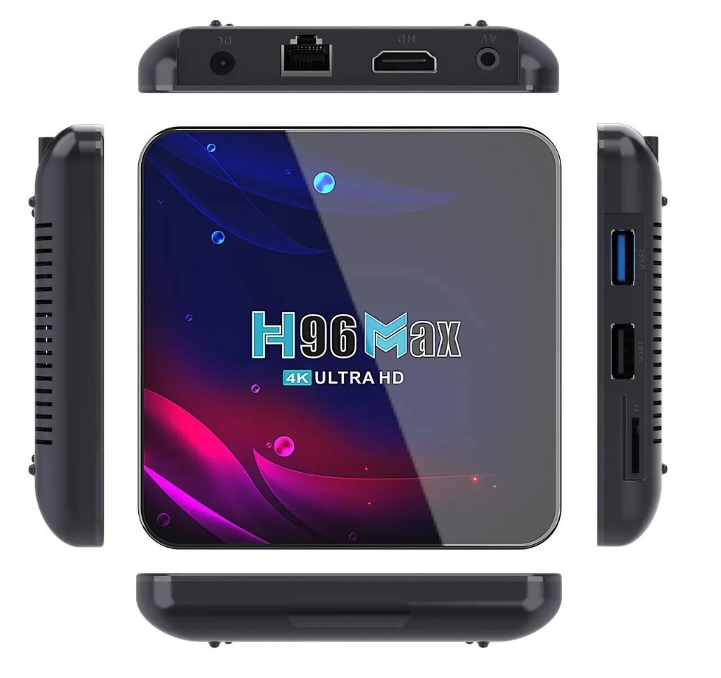 Смарт ТВ приставка H96 MAX V11 4G + 64G 4K UltraHD TV Box андроид - фото 6 - id-p180625682