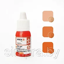 Oil-gel 03 оранжевый, краситель жирорастворимый пищевой 10мл