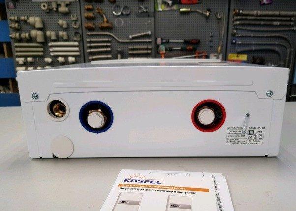 Электрический котел KOSPEL EKCO.L2N 4 кВт (недельный программатор+ расшир. бак) - фото 4 - id-p178969836