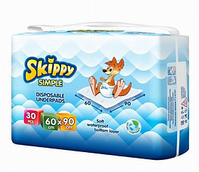 Впитывающие пеленки Skippy Simple, 60x90 см, 30 шт.