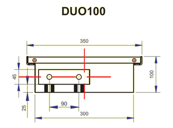 Внутрипольные конвекторы (без вентилятора) - REGULUS-SYSTEM CANAL DUO 350/100/2200 - фото 3 - id-p178969221