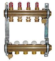 Коллектор распределительный для теплого пола с расходомерами ГЕРЦ HERZ арт.8532