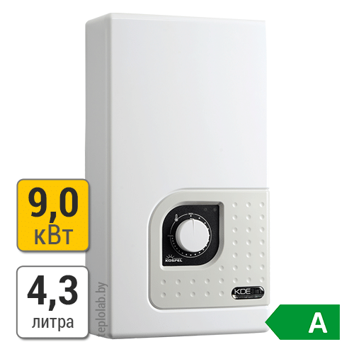 Электрический проточный водонагреватель Kospel KDE Bonus 9 кВт (электронная регулировка)