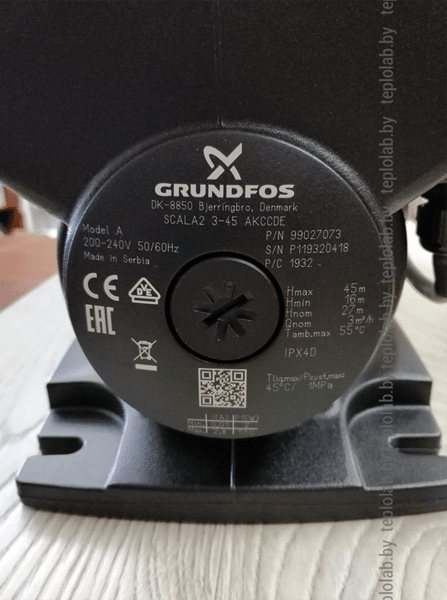 Насосная станция Grundfos SCALA2 3-45 ГРУНДФОС СКАЛА 3-45 артикул 99027073 - фото 6 - id-p178971067