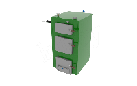 Отопительный твёрдотопливный котёл Мозырьсельмаш КС-ТВ-20 А ДВУХКОНТУРНЫЙ