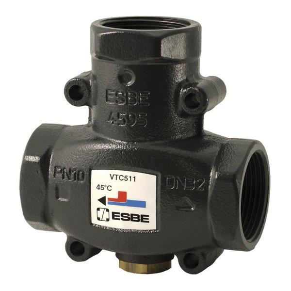 Термостатический смесительный клапан ESBE серии VTC 511 DN 25-32 50-70°C (внутренняя резьба) Rp 1 - фото 1 - id-p178970381
