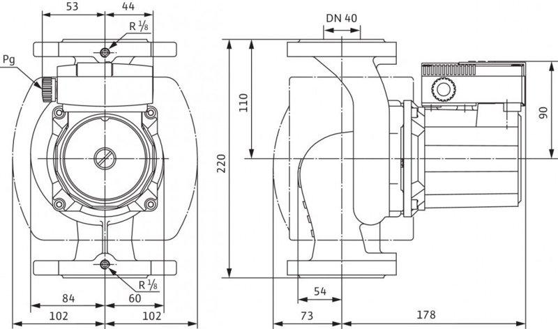 Циркуляционный насос Wilo TOP-S50/4 EM PN6/10 арт. 2080048 - фото 2 - id-p178970439