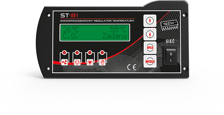 Контроллер для твердотопливного котла Tech ST 81 - фото 2 - id-p178969615