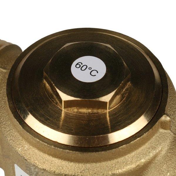 STOUT Термостатический смесительный клапан для твердотопливных котлов G 1 1/4" НР 60°С - фото 6 - id-p178973941