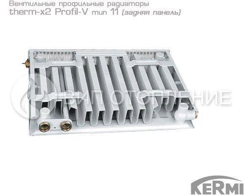 Радиатор стальной панельный Kermi therm-x2 Profil-V тип 11 300х600 с нижним подключением - фото 3 - id-p178972284