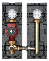 Насосная группа Meibes V-MK ME 66833.40 с насосом Grundfos UPS 25-60, со смесителем, DN25, подача слева