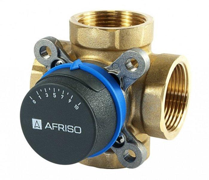 Четырёхходовой смесительный клапан AFRISO серии ARV485 Rp1 1/4" DN32 Kvs 15