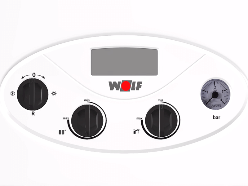 Газовый настенный двухконтурный котел с закрытой камерой сгорания Wolf FGG-К-24 - фото 2 - id-p178973539