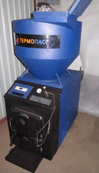 Пеллетный котёл с из нержавеющей стали с авторозжигом Термопасс Космос 40 - фото 3 - id-p178973574