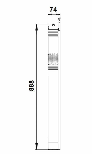 Скважинный насос Grundfos 3" SQE 2-115 2.54, 230 В - фото 2 - id-p178974355