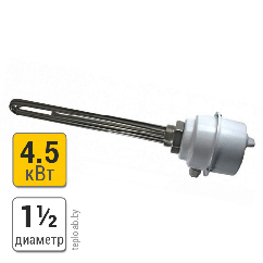 Электрический ТЭН с термостатом Kospel GRW 4,5 кВт, 380 В