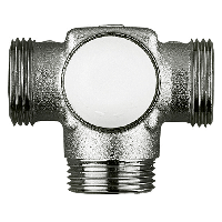 Правый трехходовой термостатический клапан HERZ CALIS-TS-E DN20