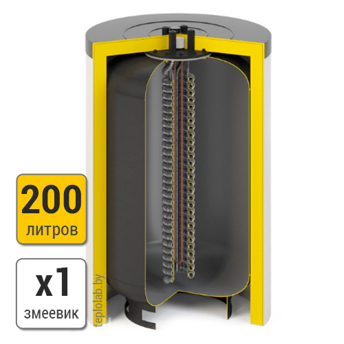 Бойлер косвенного нагрева WATERMANN MP-1 200, напольный (ID#178974588 ...