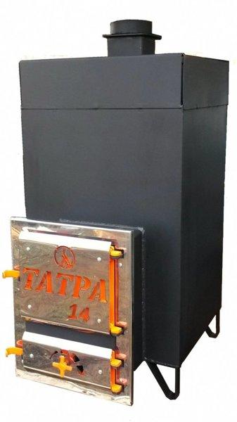 Печь для бани Татра 10 до 13 м3, толщина стали 6 мм - фото 2 - id-p178975750