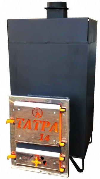 Печь для бани Татра 10 до 13 м3, толщина стали 6 мм - фото 3 - id-p178975750