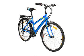 Велосипед городской NASALAND 24" синий, рама 15 сталь
