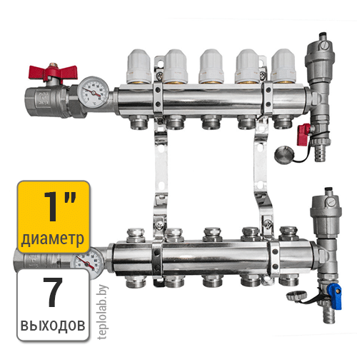 Распределительный коллектор PROFLine XF 20102, 7 выходов - фото 1 - id-p178976277