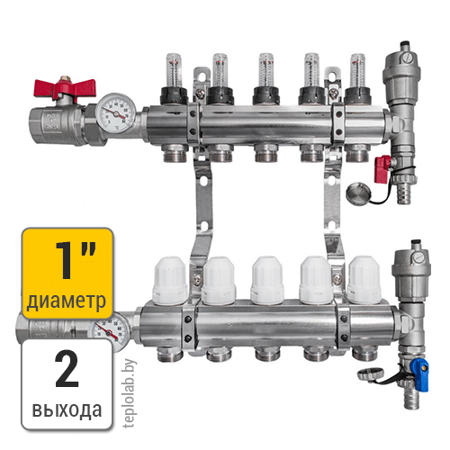 Распределительный коллектор PROFLine XF 20135, 2 выхода - фото 1 - id-p178976287