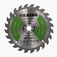 Диск пильный серия Hilberg Industrial Дерево 190х20х24Т