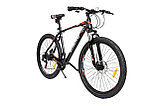 Велосипед горный NASALAND Scorpion 27.5" черно-красный рама 20 сталь, фото 2