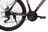 Велосипед горный NASALAND 26" черно-красный рама 21 сталь, фото 4
