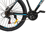 Велосипед горный NASALAND Scorpion 27.5" черно-синий рама 20 сталь, фото 3