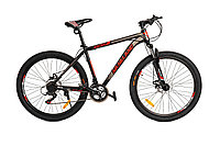 Велосипед горный NASALAND 27.5" черно-красный, рама 19 сталь