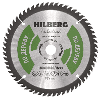 Диск пильный серия Hilberg Industrial Дерево 185х60Тх20/1 mm