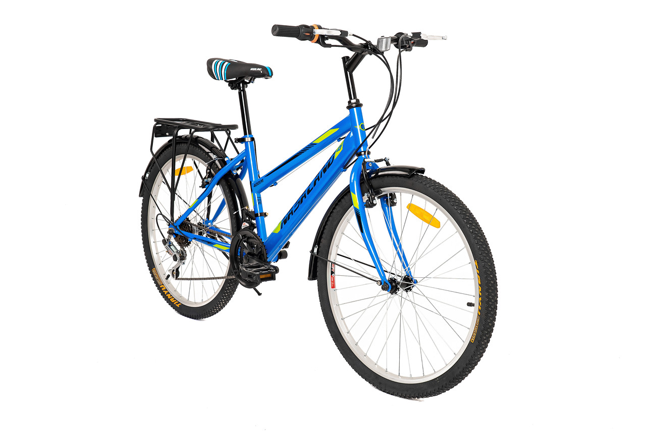 Велосипед городской NASALAND 24" синий, рама 15 сталь - фото 1 - id-p180640426