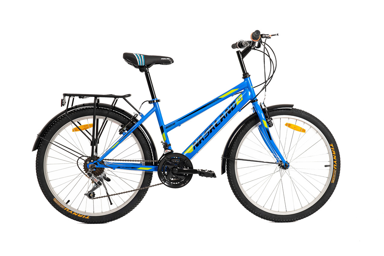 Велосипед городской NASALAND 24" синий, рама 15 сталь - фото 3 - id-p180640426