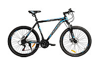 Велосипед горный NASALAND 26" черно-синий рама 21 сталь