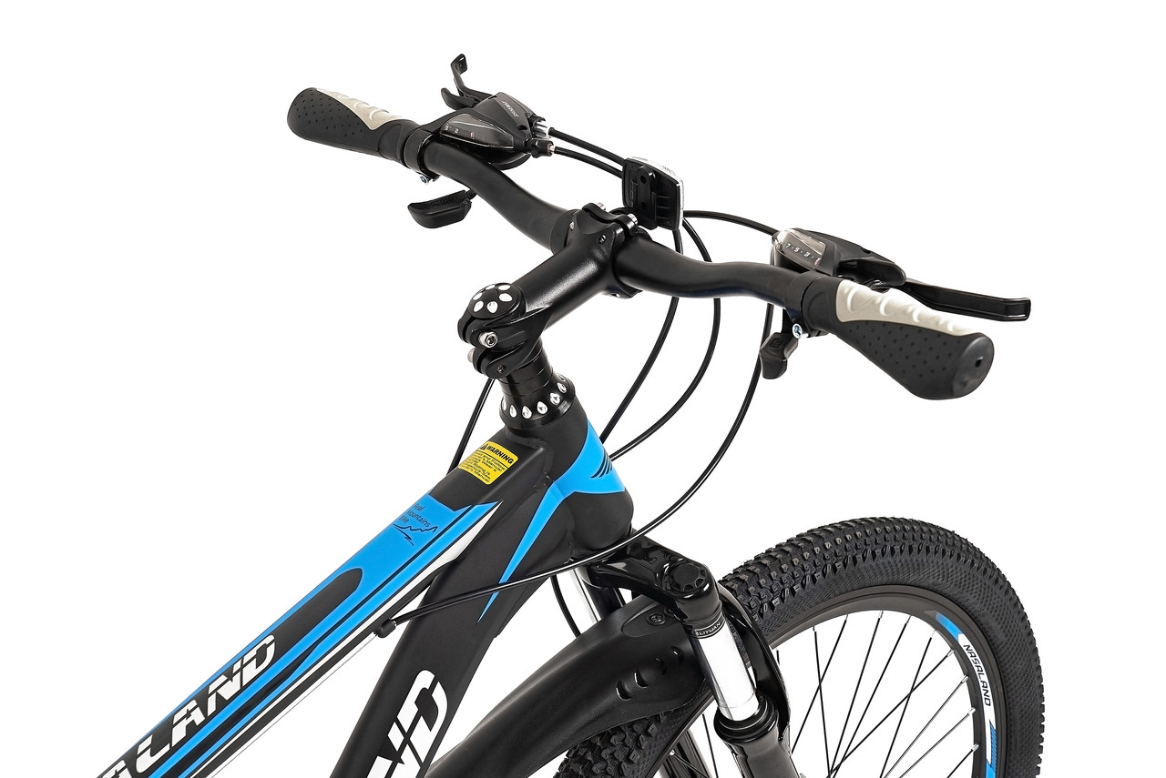 Велосипед горный NASALAND 24" черно-синий подростковый рама 15 сталь - фото 3 - id-p180640434