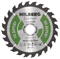 Диск пильный серия Hilberg Industrial Дерево 190х24Тх30/20 mm