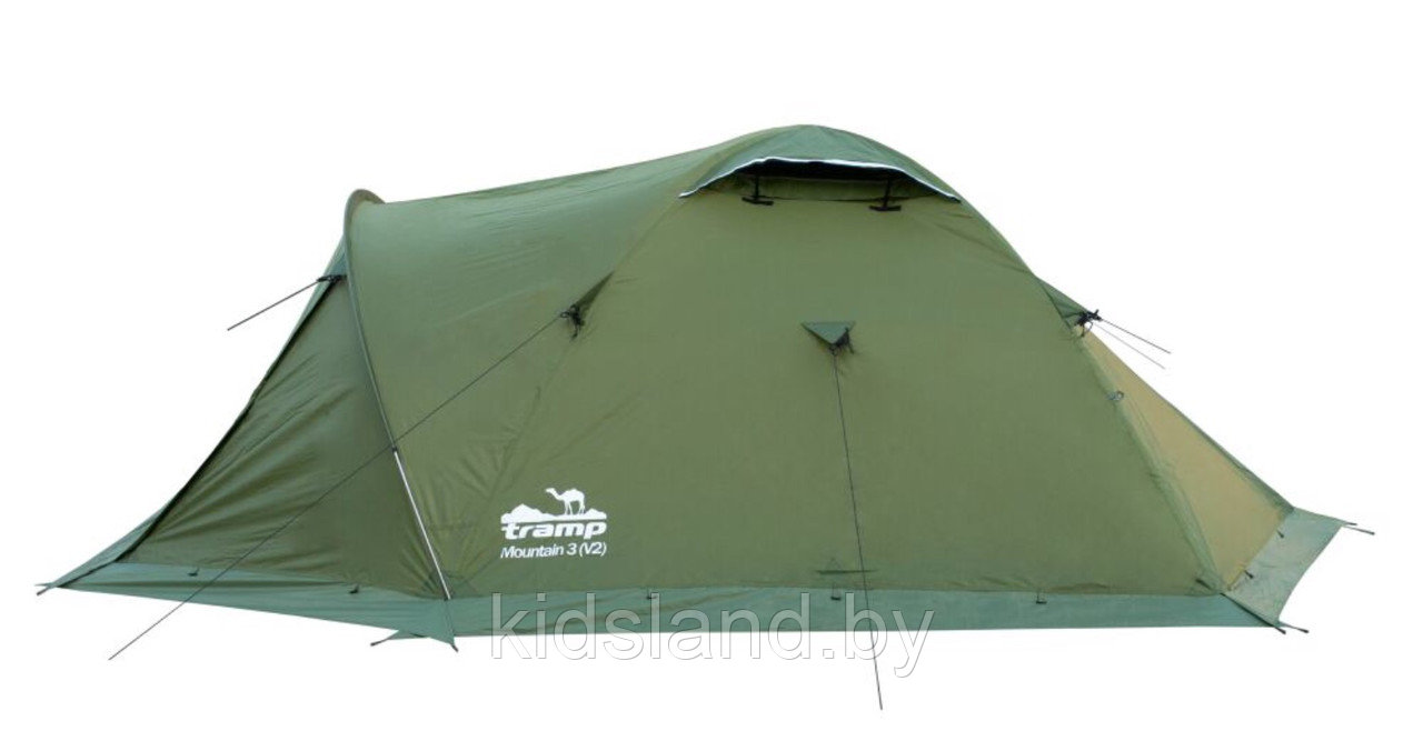 Палатка Экспедиционная Tramp Mountain 3 (V2)Green - фото 6 - id-p180639043
