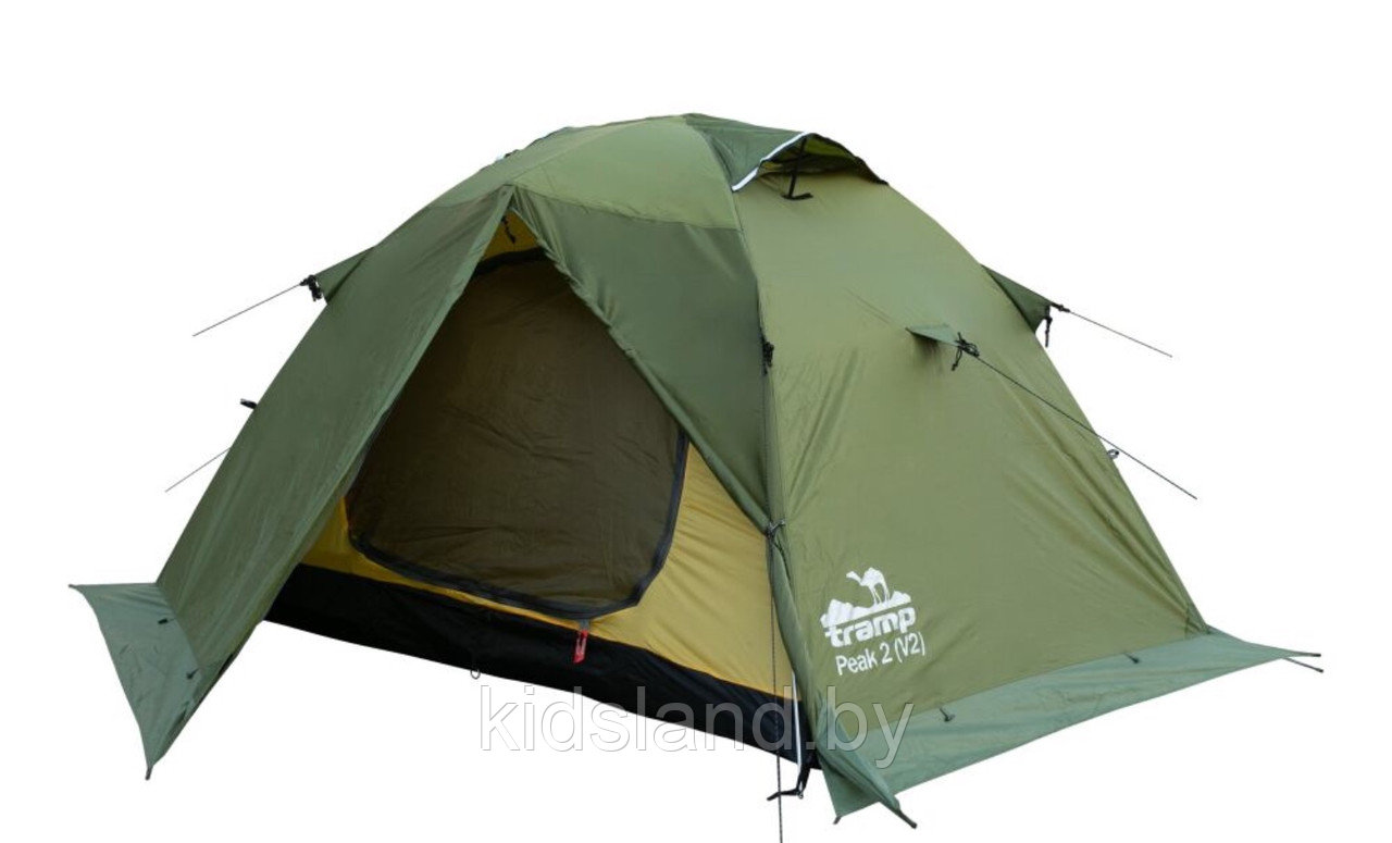 Палатка Экспедиционная Tramp Peak 2 (V2) Green, фото 1
